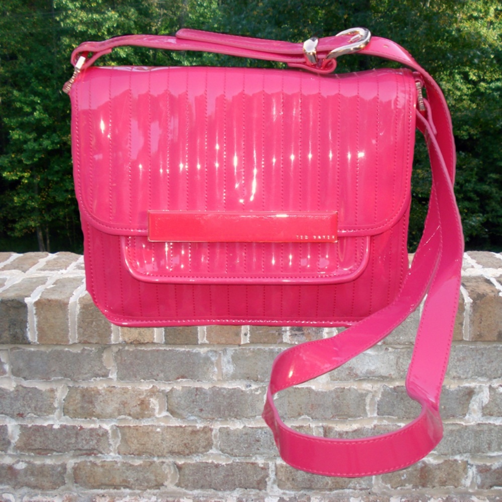 Ted Baker Pink (Bubble Gum Pink) Patent Leather Sk
